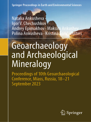 cover image of Geoarchaeology and Archaeological Mineralogy